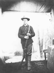 Joe Wagner in the Army in about 1899